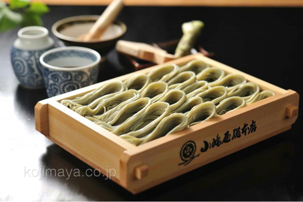 Kojimaya Sohonten Funori Hegi Soba 200g x 8 Bags with Soup