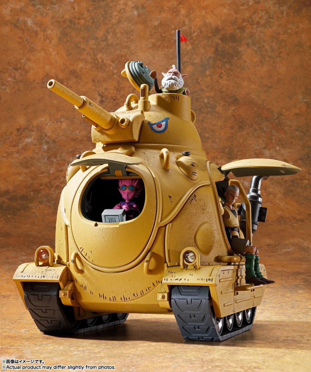 Chogokin SAND LAND Sandland Royal Army Tank Squadron No. 104 Car, Approx. 5.9 inches (150 mm), PVC & ABS & Die Cast Pre-painted Action Figure