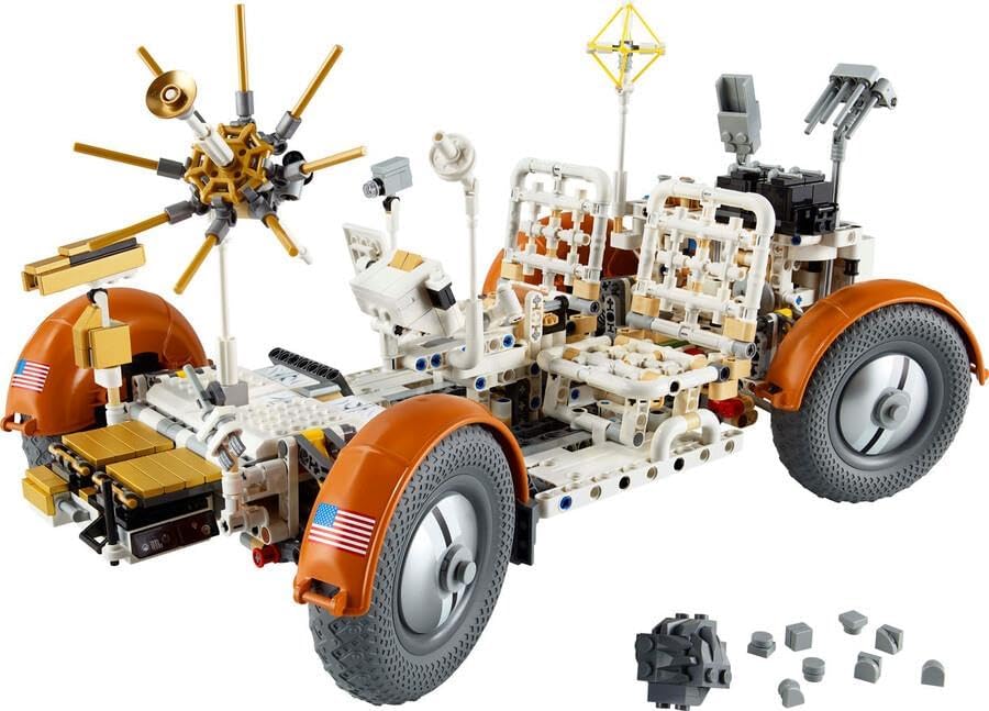 LEGO Technic, NASA Apollo Lunar Rover - LRV Toy Toy Present, Block, Boyfriend, Girls, Boyfriend, Interior, Car, Car, Universe, 42182