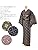 Nagomiya Washable Kimono Liner, Single Item, Small Pattern Pretta, Tailored for Women