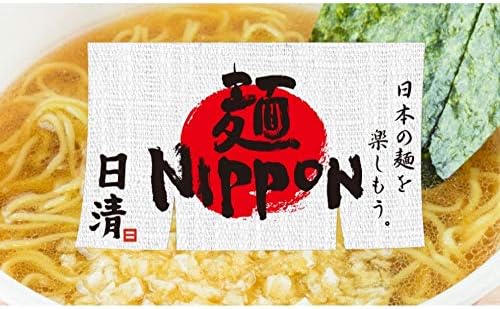 SDKWDH Noodle Nippon Noodles Nippon Hachioji Onion Soy Sauce Ramen 4.1 oz (112 g) x 12 Packs