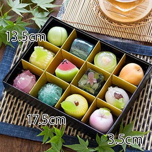 Fumizekka Sanin Japanese Sweets, Mid-Year Gift, Seasonal Limited, 4 Seasons 12 Selection, Bite-Sized Premium Japanese Sweets, Assorted (Wrapped in Furoshiki Cloth), Popular, Special Order