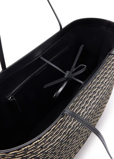 THE ROW Beau large raffia tote bag - Image 4