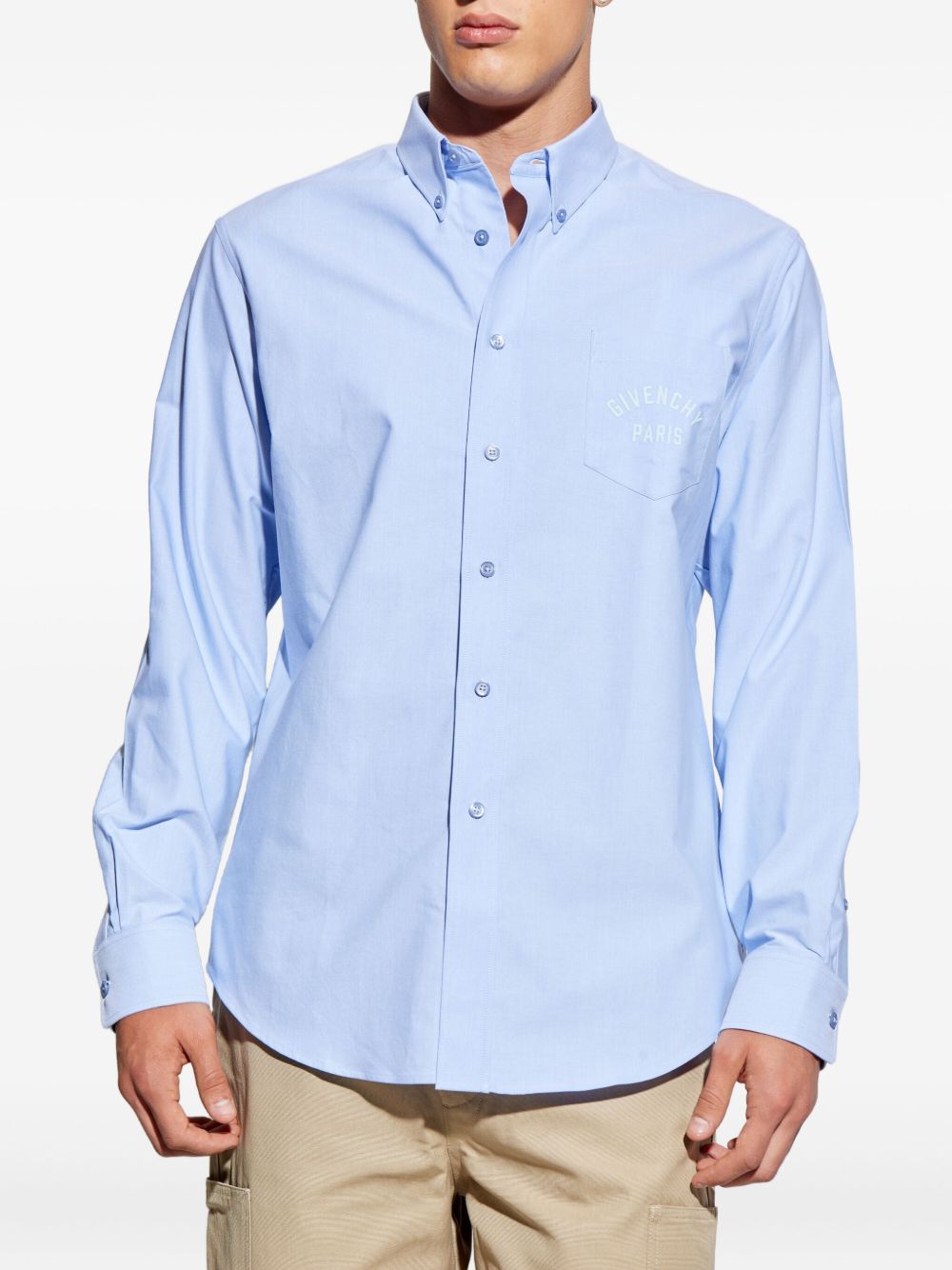 Givenchy Givenchy Shirts Blue - Image 4