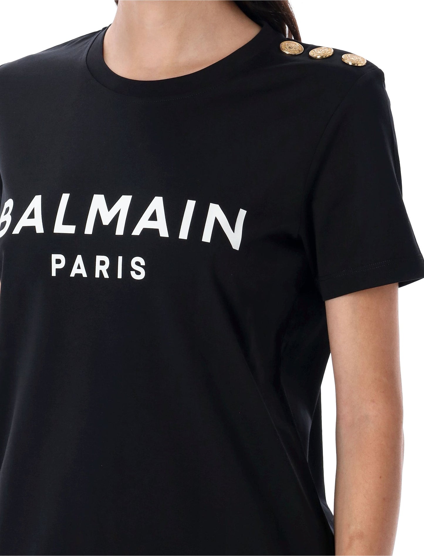 Balmain Tシャツとポロスブラック - Image 4