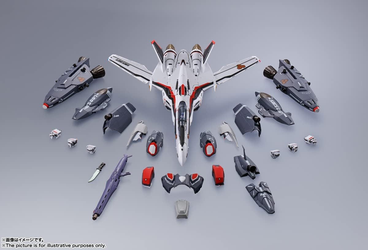 BANDAI SPIRITS DX Chogokin Macross F VF-25F Super Messiah Valkyrie (Alto Saotome) Revival Ver. Approx. 13.4 inches (340 mm), ABS & Die Cast & PVC Painted Action Figure