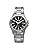 Seiko SBPN067 Solar Quartz Men's Wristwatch, Silver, Black, Bracelet Type
