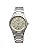 Seiko SBPN065 Solar Quartz Men's Wristwatch, Silver x Gold, Bracelet Type