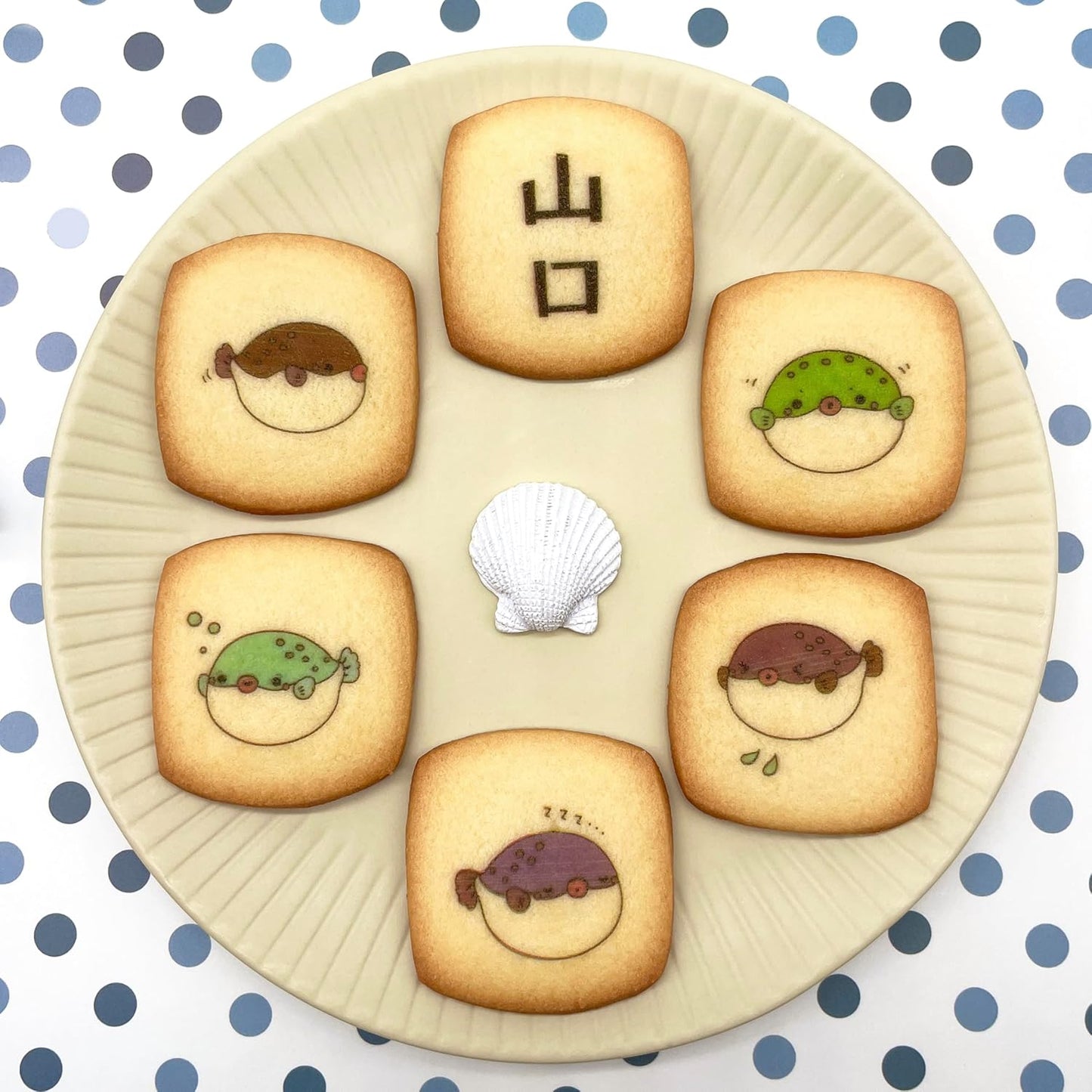 Yamaguchi Shiawase Fuchuan Print Cookies, Set of 14 Pieces, Yamaguchi Prefecture, Souvenirs, Individual Packaging, Gift, Sweets, Baked Goods, Souvenir, Gift, Local Sweets, Middle Year's Day