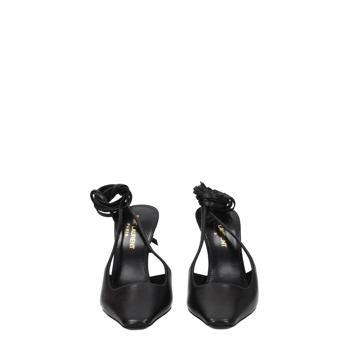 Saint セントローランサンダルブレードレザーブラック - Image 4