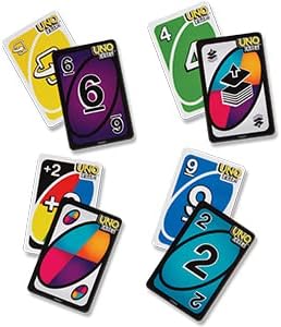 Mattel Game UNO Flip Card Game Party Game for 2-10 Players Ages 7 and Up GDR44