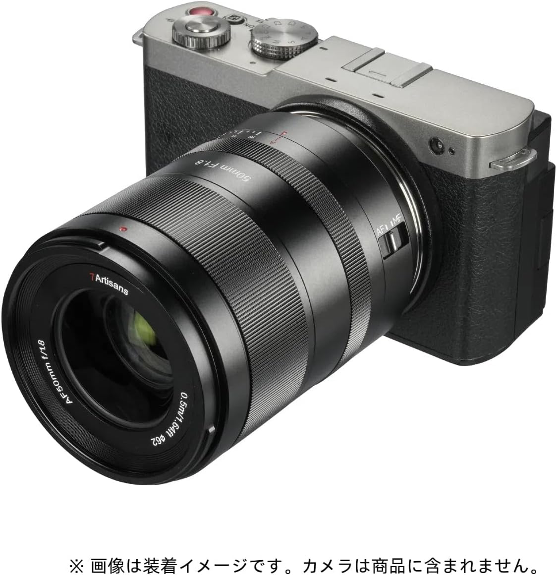 7artisans L-Mount AF 50mm f/1.8 Monofocal Lens Full Size Large Caliber Leica L/Panasonic L/Sigma L Replacement Lens Black Shichikoujo