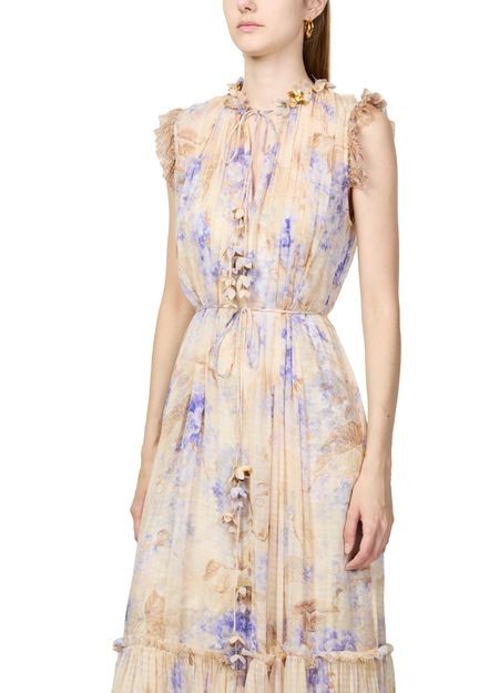ZIMMERMANN Dawning flutter midi dress - Image 4