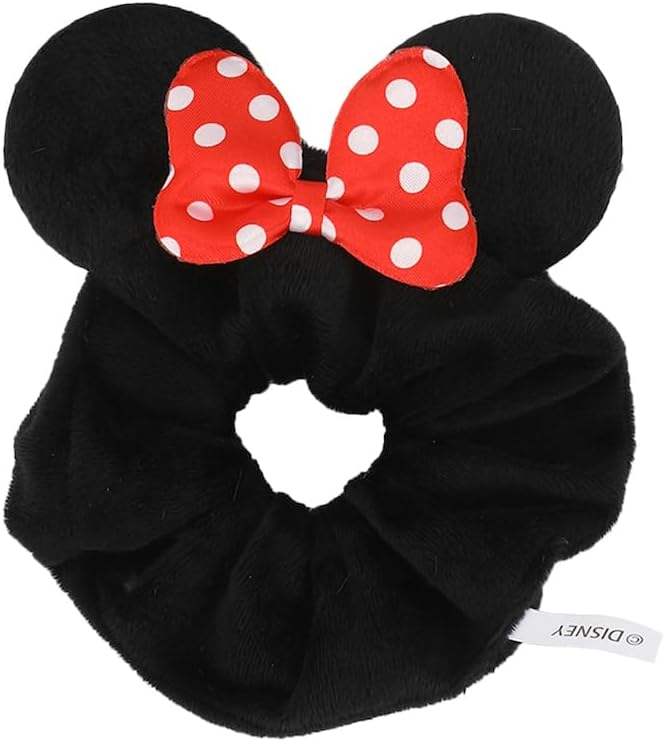 Disney Minnie Mouse 2-Piece Plush Headband and Scrunchie Set, Dsy Minnie Mouse 2-Piece, 1 Count (Pack of 2)