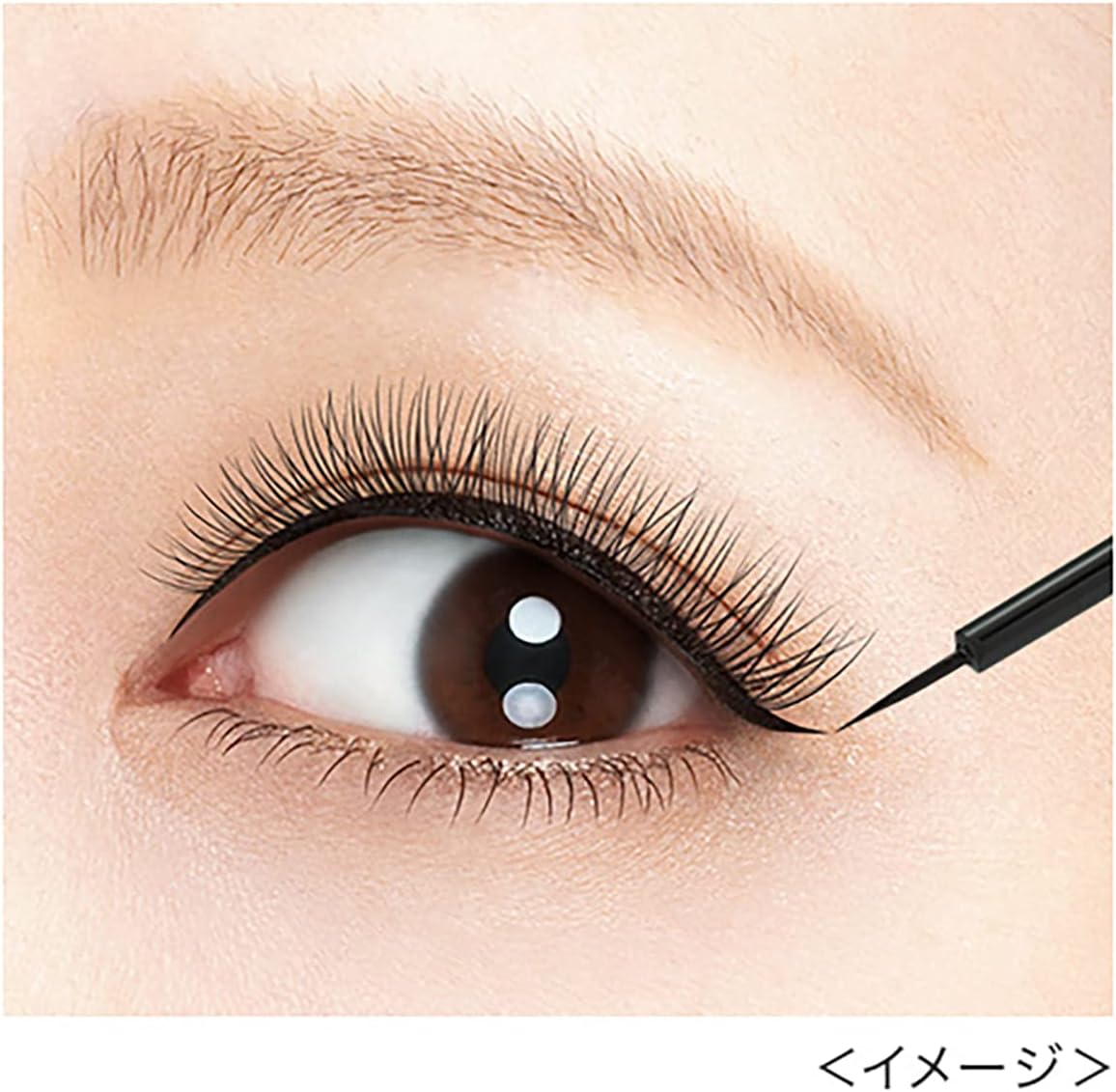 ヒロインメイク インパクトリキッドアイライナー スーパーWP 01 漆黒ブラック 2.5g つぼ型 ウォータープルーフ処方