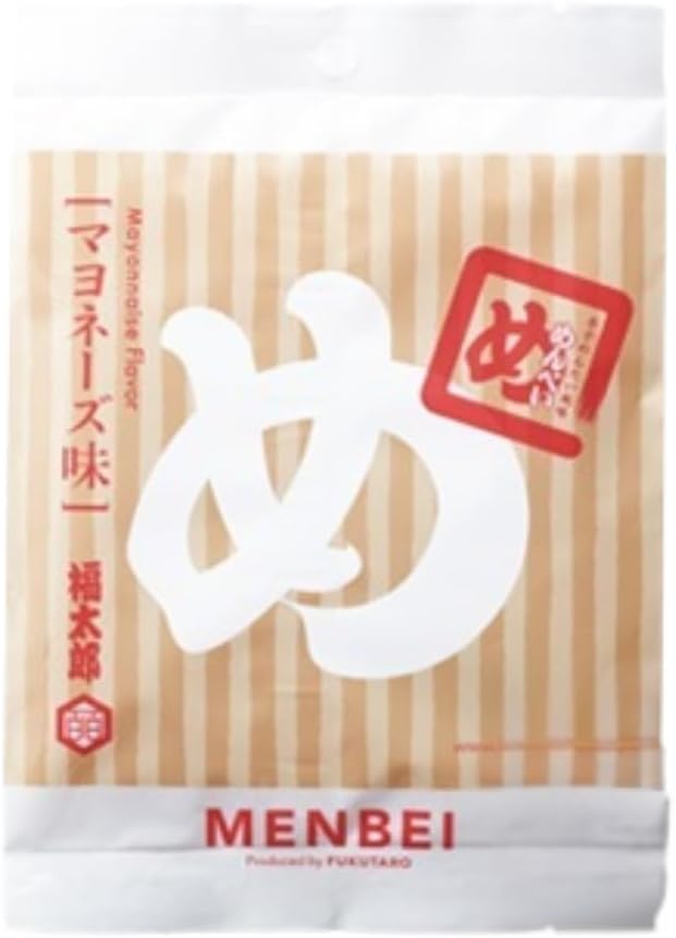 Menbei Fukuoka Value Pack 6-Variety Set Spicy Plain Green Onion Onion Snacks Assortment Souvenir Local Specialty