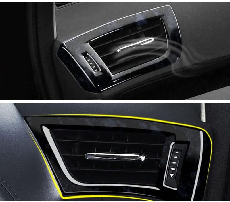 AL-QCFKT1 Toyota Alphard Vellfire 30 Series Front Air Conditioner Cover Front Air Conditioner Duct Ring Interior Panel Interior Parts ABS Resin 2P ALPHARD VELLFIRE Early Late