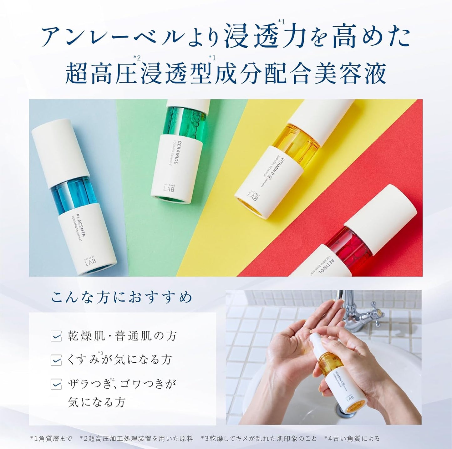 Unlabel Labo Vitamin C Essence, 1.7 fl oz (50 ml), Serum, Vitamin C, Moisturizing, Moisturizing, Pores, Dullness, Horny Approach