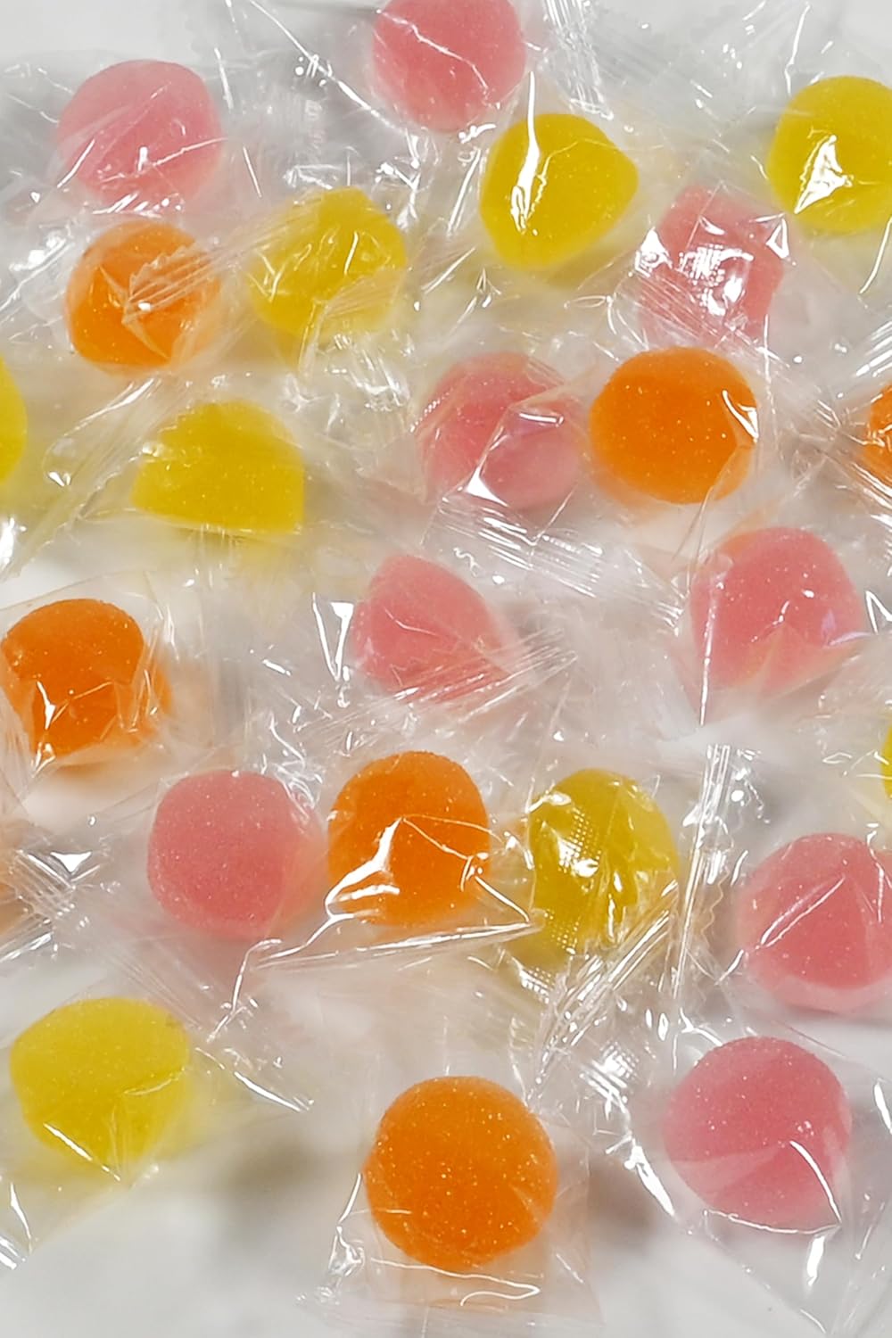 Yakushima-Produced Fruit Gummies Assortment Large Capacity [ Plum/Kumquat/Passion Fruit 3-Species Mix ] Petit Gift Individually Wrapped Commercial Use Scatter Candy Cute Candy Gummies Soft Gummies