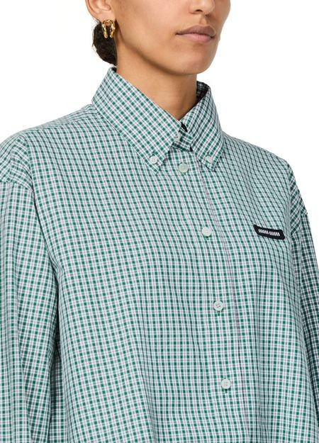 MIU MIU Checkered shirt - Image 4