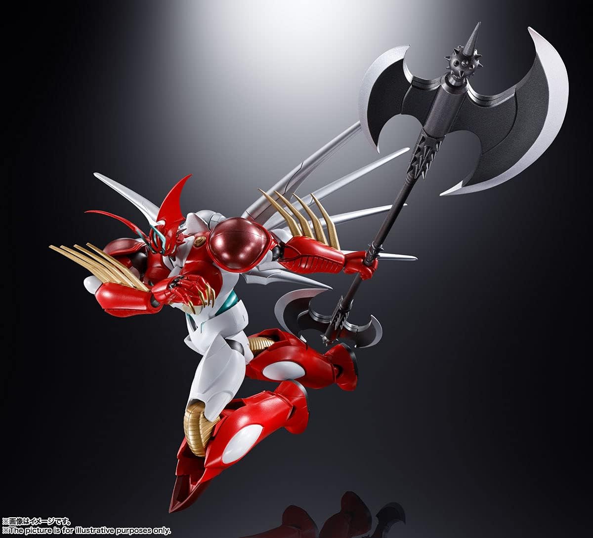 Tamashi Nations Soul of Chogokin GX-99 Getter Arc Approx. 7.5 inches (190 mm), PVC & ABS & Diecast Painted Action Figure