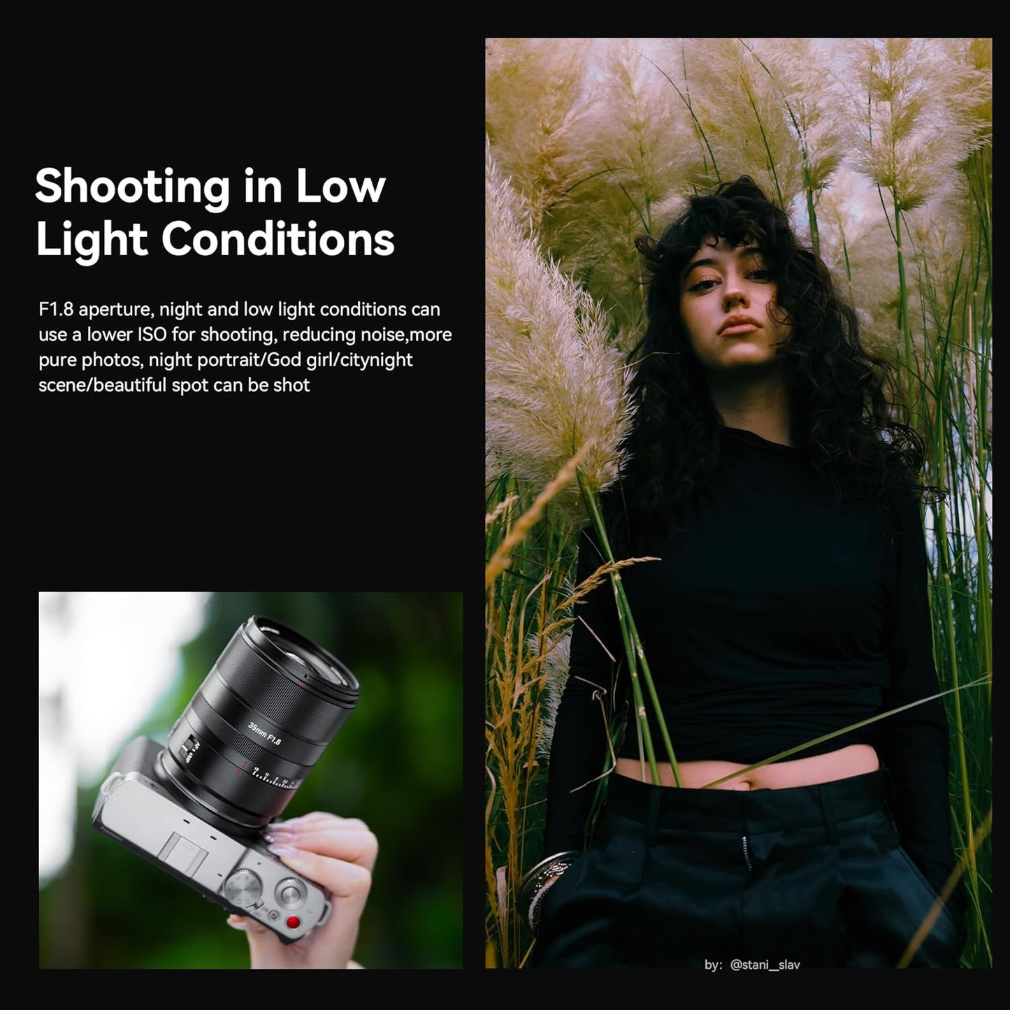 7artisans Autofocus 35mm F1.8 Full Frame Lens, F1.8 Large Aperture, Auto/Manual Compatible, Compatible with Leica/Panasonic S1, DC-S1, S5, DC-S5, LUMIX S9 Series and Sigma L-Series Mirrorless Cameras