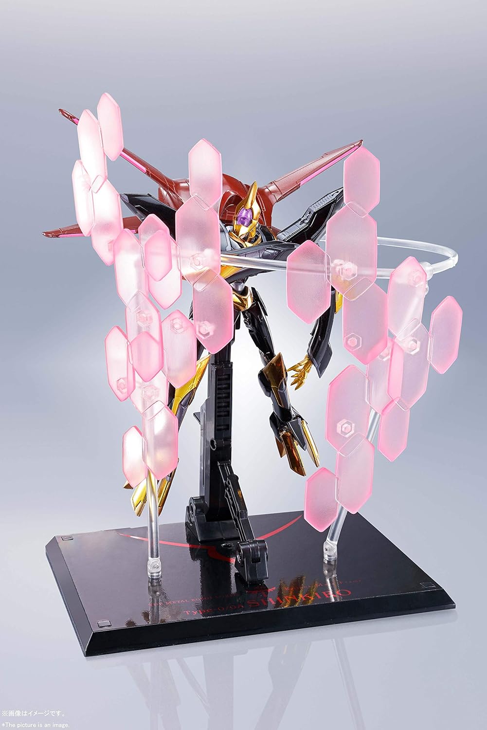 Metal Robot Spirits Code Geass Side KMF Mirage, Approx. 5.3 inches (135 mm), ABS & PVC & Die Cast Pre-painted Action Figure