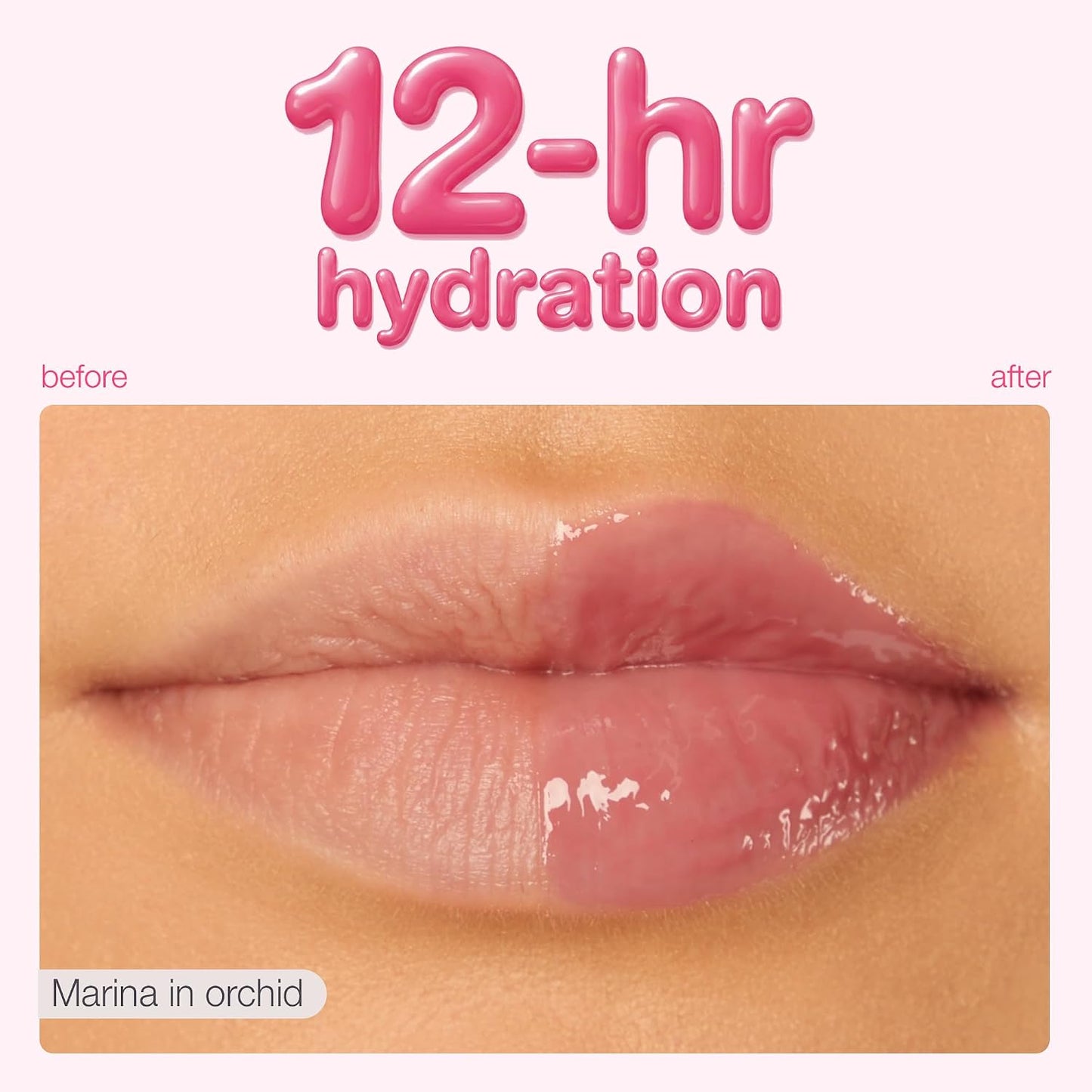 tarte maracuja jugoso bálsamo labial brillante – Mantequilla labial nutritiva viral con color y alta hidratación brillante, cuidado de la piel infundido con vitamina E, vegano y libre de crueldad
