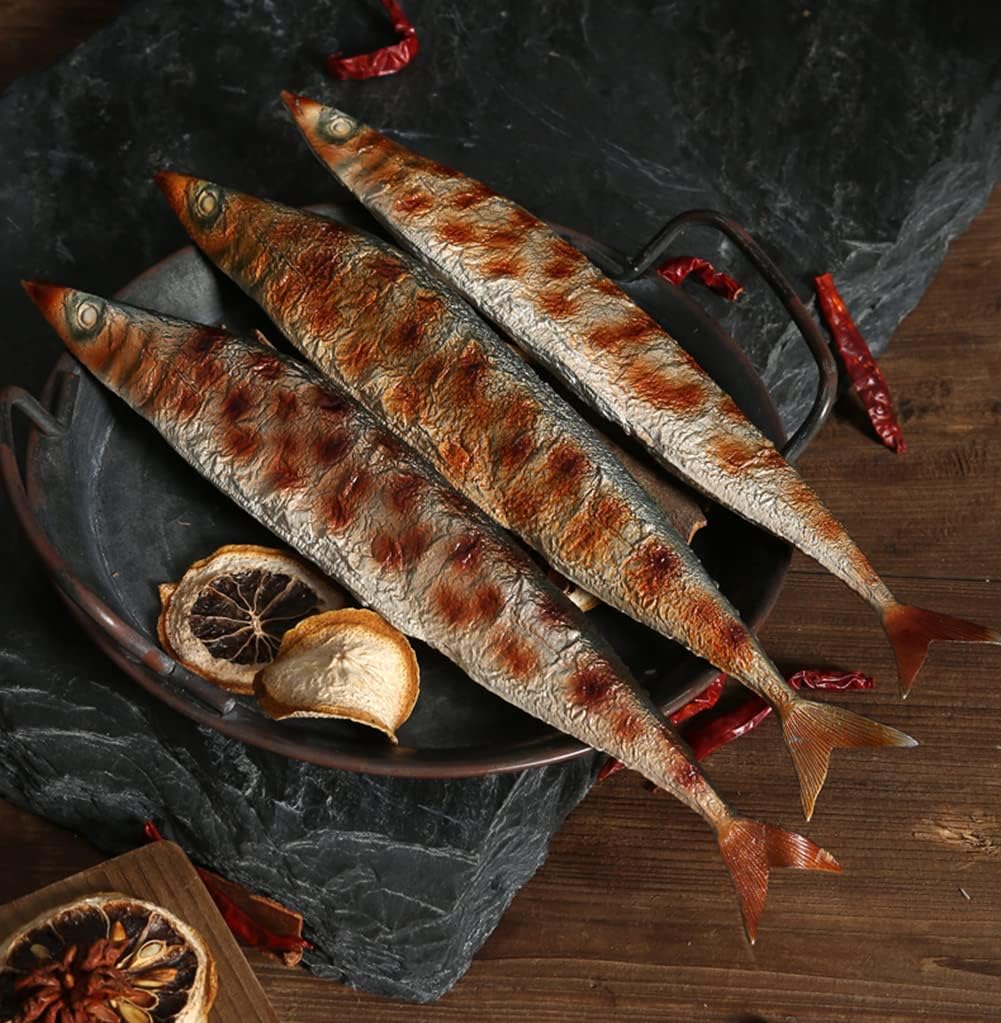 pcb nh7723 Food Sample, Autumn Swordfish, Grilled Fish, Food Display (1 Piece)