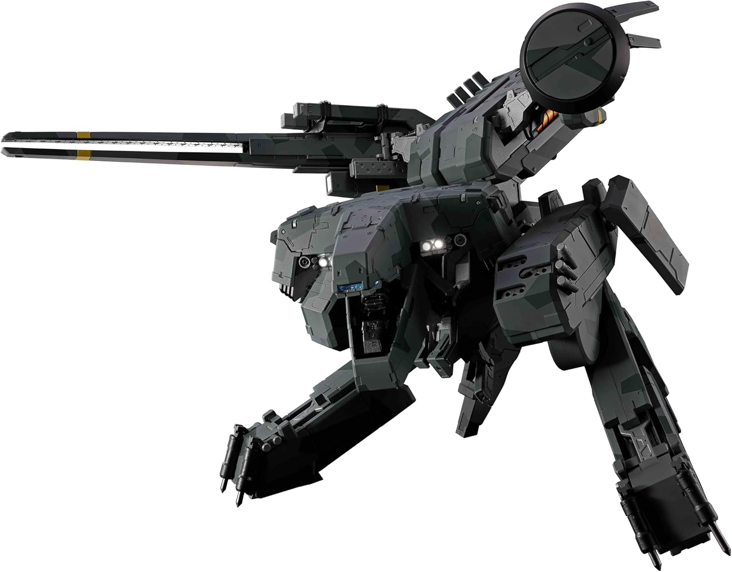 Tamashi Nations Chogokin Metal Gear Solid, Metal Gear Rex, Approx. 6.9 inches (175 mm), ABS & Die-Cast Pre-Painted Action Figure