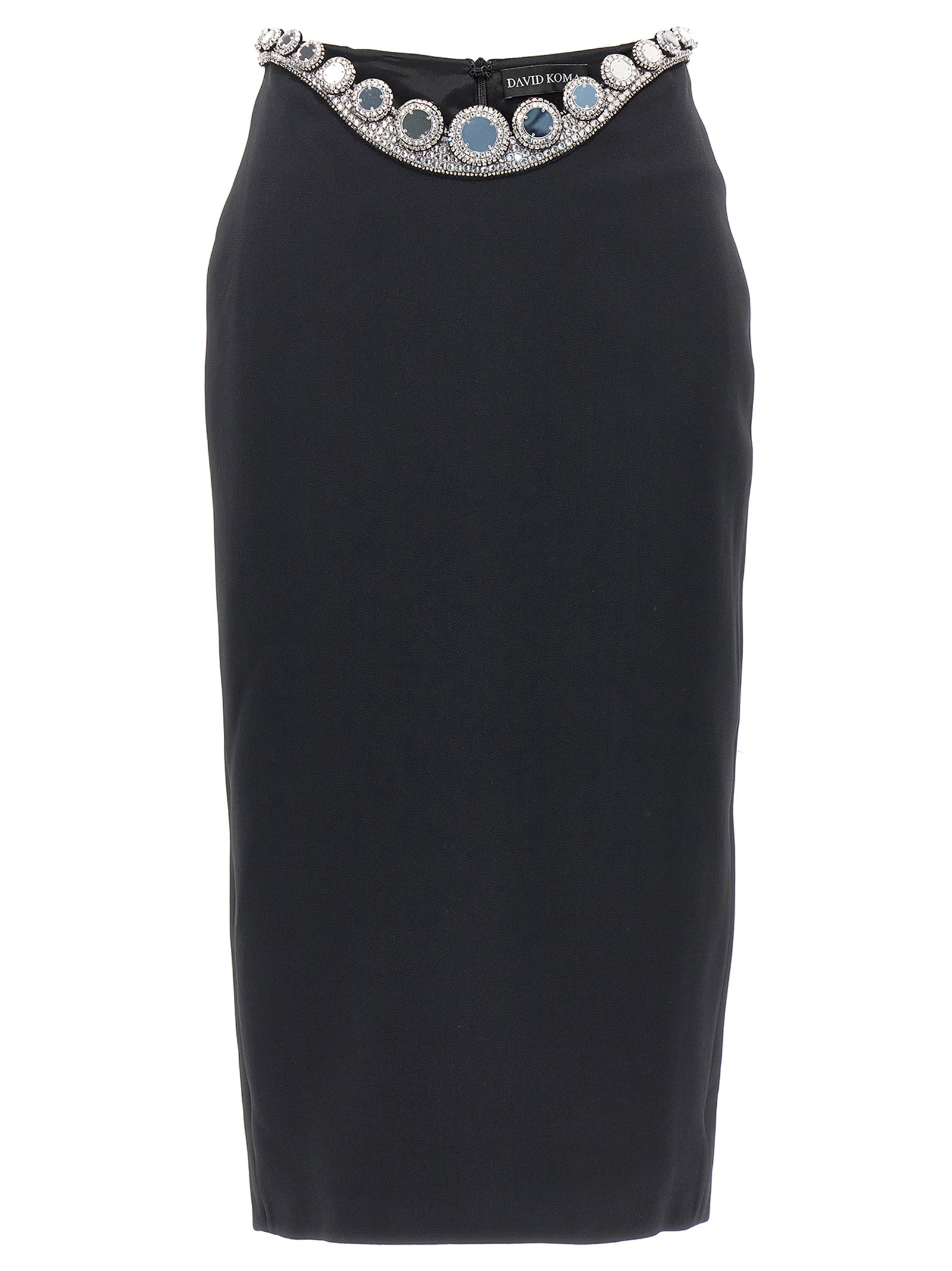 David Koma 'Puffer Circle Embroidery' Skirt - Image 4