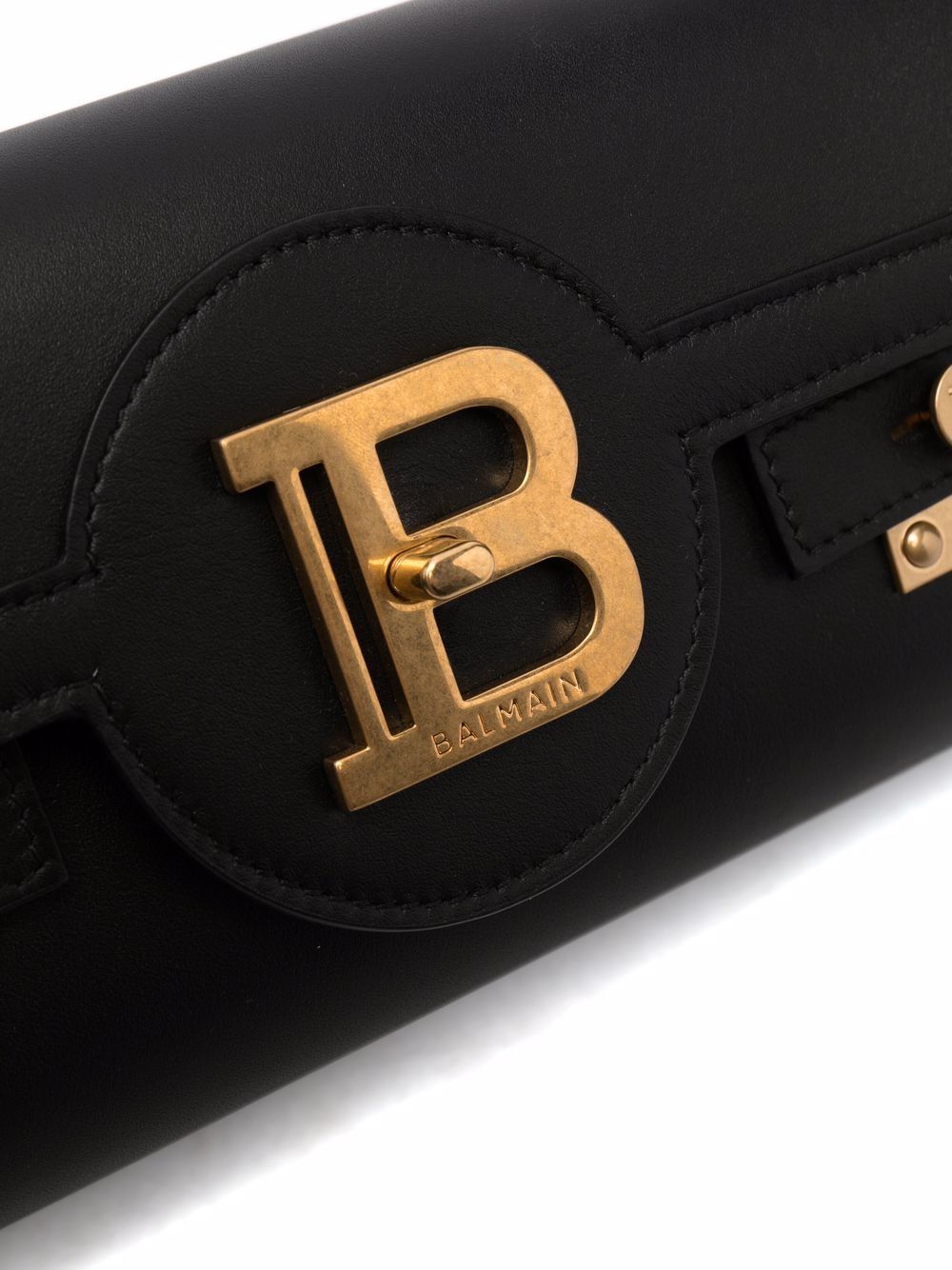 Balmain B Buzz Leather Mini Bag - Image 4