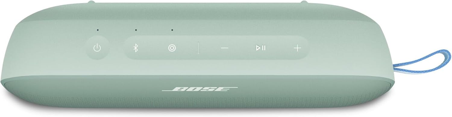 Bose SoundLink Flex Portable Speaker LE (2nd Gen) Wireless Bluetooth Mini Portable Speaker with Hi-Fi Audio, Up to 12 Hours of Continuous Playtime, Waterproof and Dustproof, Alpine Sage