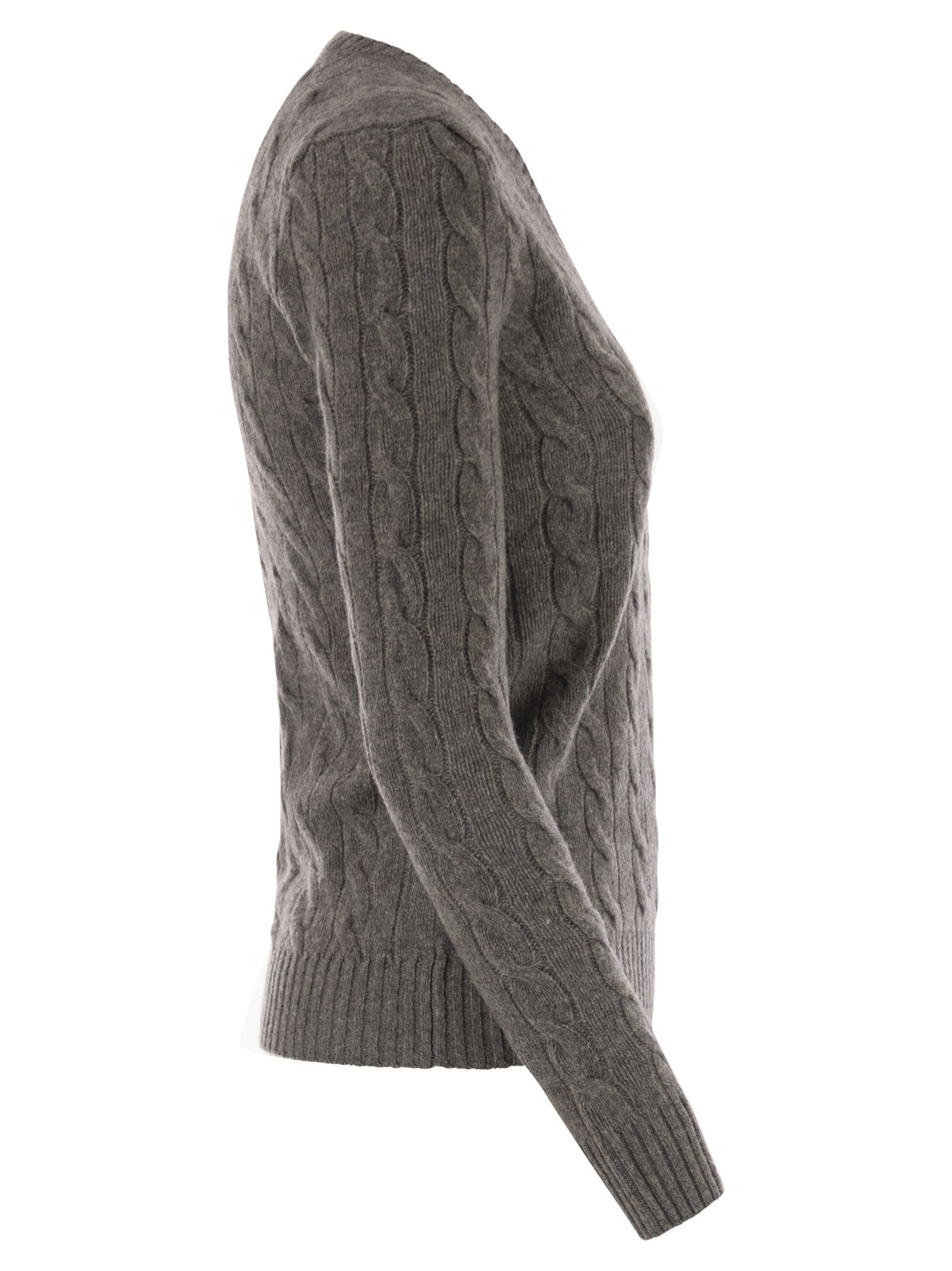 Polo ポロラルフローレンウールとカシミアケーブルニットジャンパー - Image 4