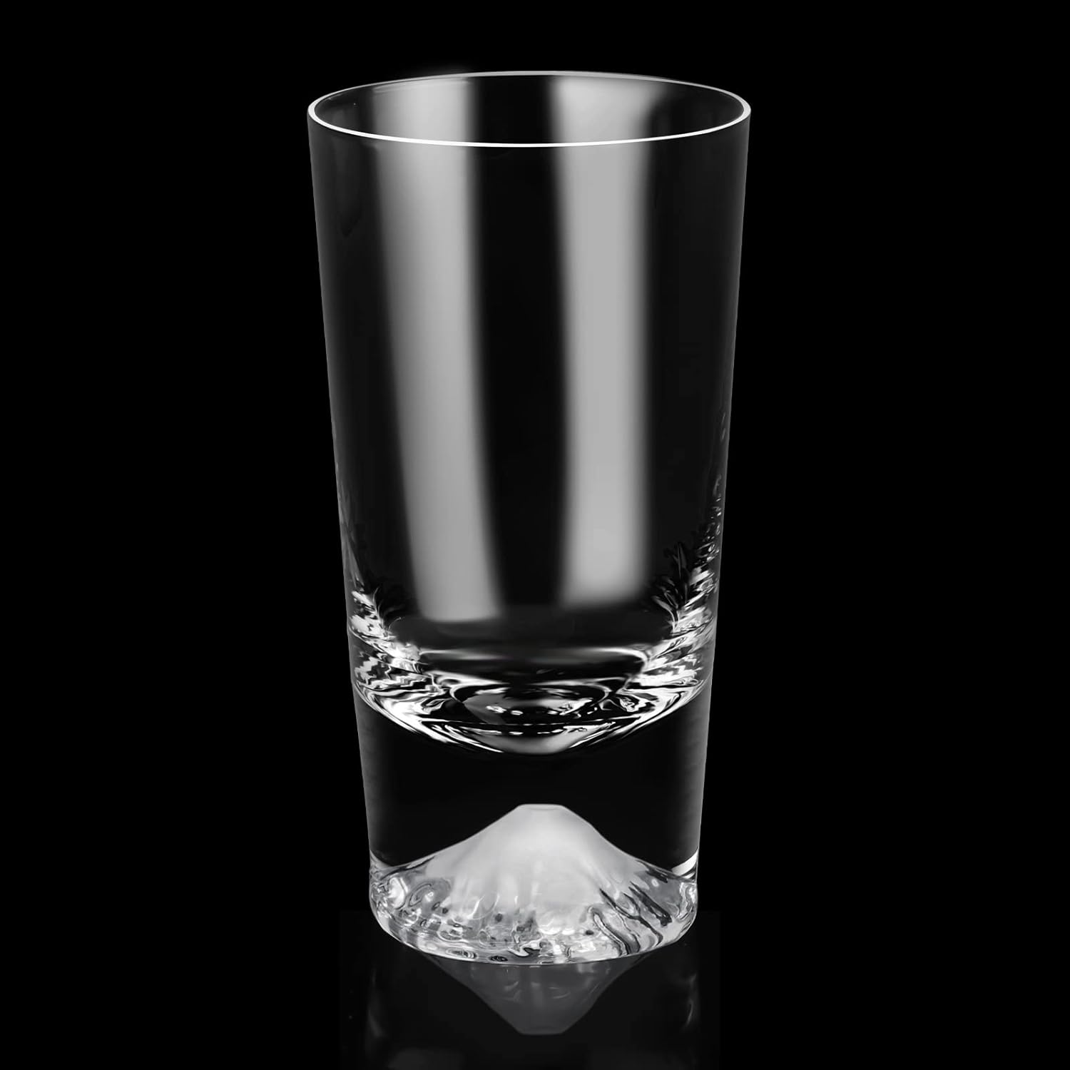 Fuji Tumbler, 8.5 fl oz (240 cc), Easy to Hold, Luxurious, Artisan Handmade, Paulownia Box, Rock Glass, Beer, Highball, Stylish, Celebration, Wedding Gift, Sixtieth Birthday Gift, Popular (Set of 1)