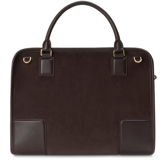 LOEWE Large Amazona 180 bag in suede - Image 4
