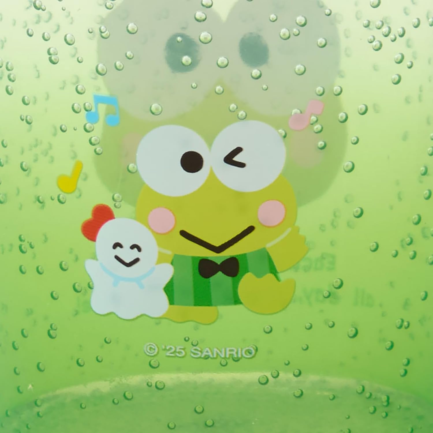 Sanrio Keroppi Clear Tumbler, AS Resin, Drinking Cup, Capacity: Approx. 10.1 fl oz (300 ml) 176109
