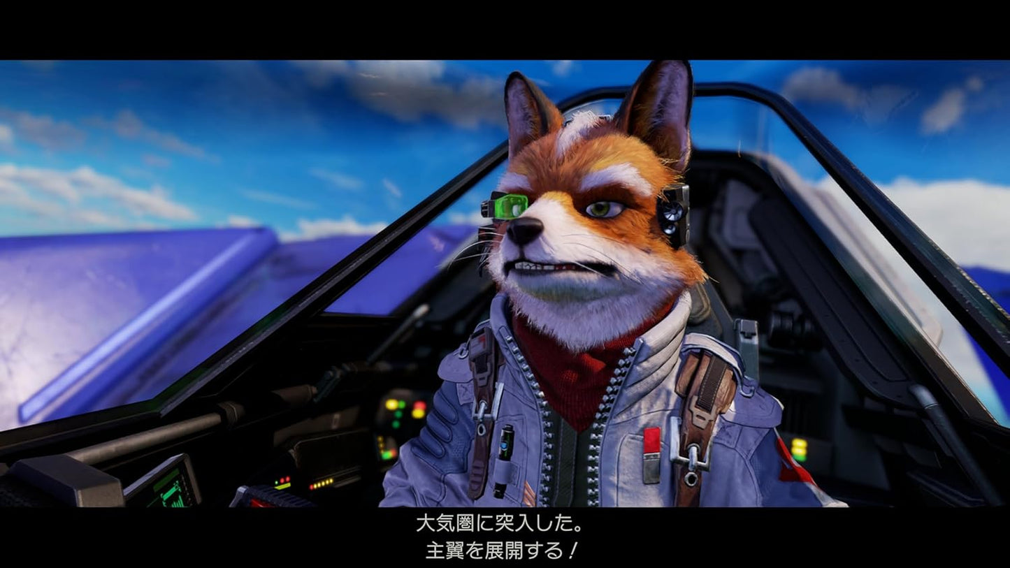 Star Fox (スターフォックス) -Switch2 ＆ フォックス・マクラウド ぬいぐるみ(S) 【限定】特典 ダイカットアイコンステッカー(約98mm×59mm) 同梱