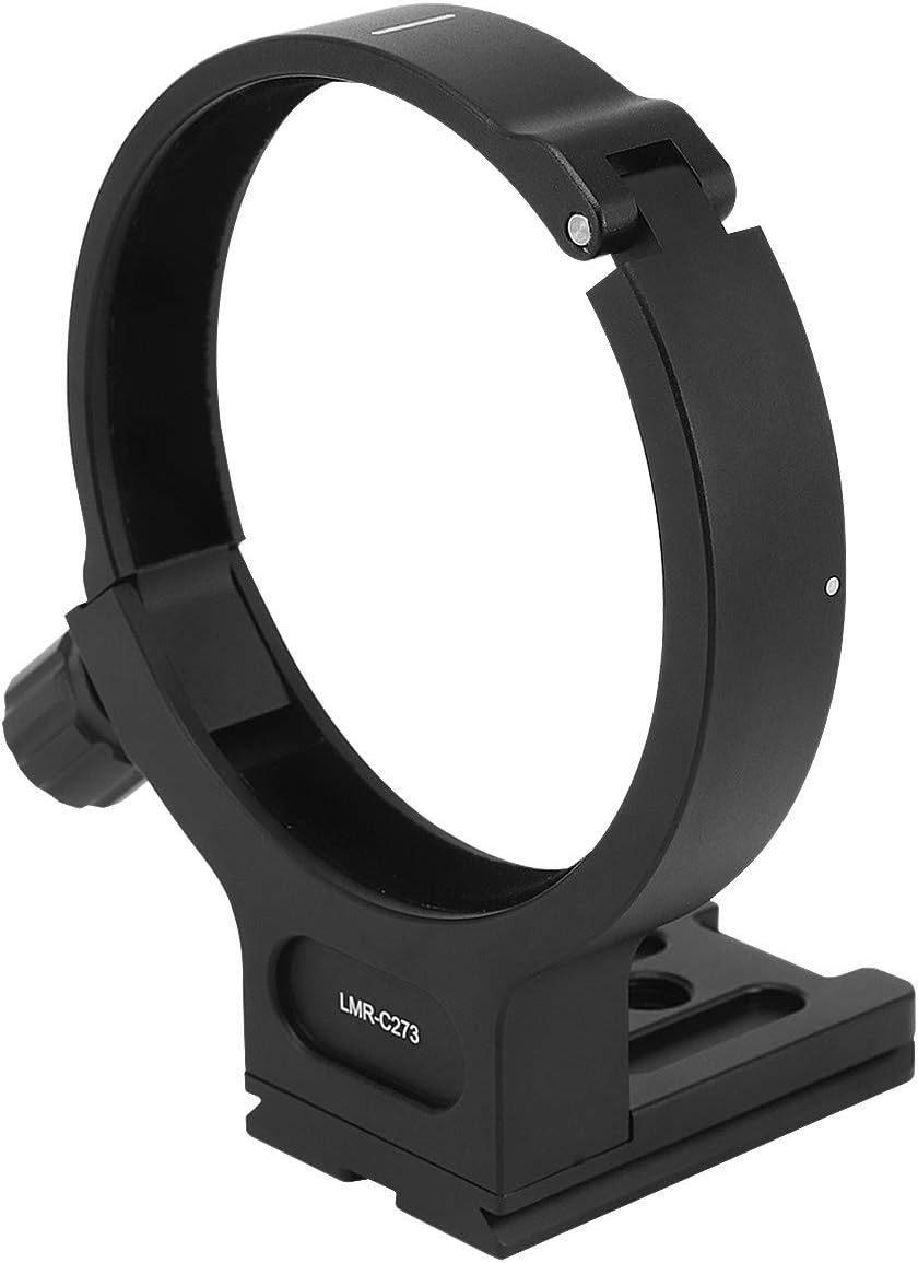 Haoge LMR-C273 Lens Foot Ring Tripod for Canon EF 28-300mm f/3.5-5.6L IS USM and EF 70-300mm f/4-5.6L IS USM Lens Arca Quick Release Puff Head Compatible Replacement Canon Ring Tripod C(WII)