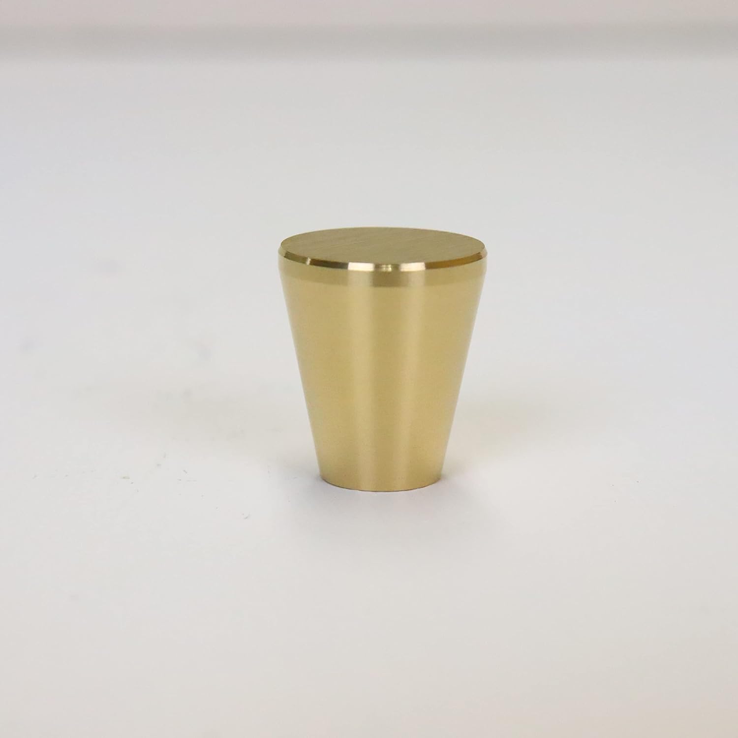 Craftsman Finish Handle Handle Knob Total of 8 Types Kitchen Kitchen Drawer Door Solid Brass Gold Small (0.6 inch (16 mm)