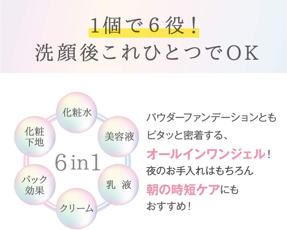 [Quasi-drug] Nameraka Toronto Rich Gel Medicated Whitening N 3.5 oz (100 g) Soy Milk Isoflavone Whitening All-in-One