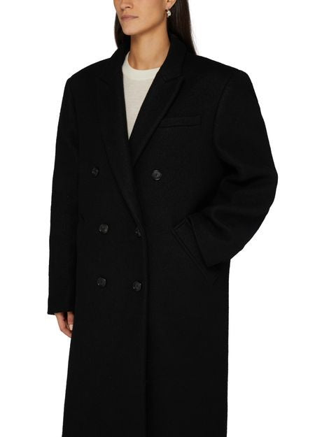 KASSL ダブルブレスト ウール製 ロングコート - Image 4