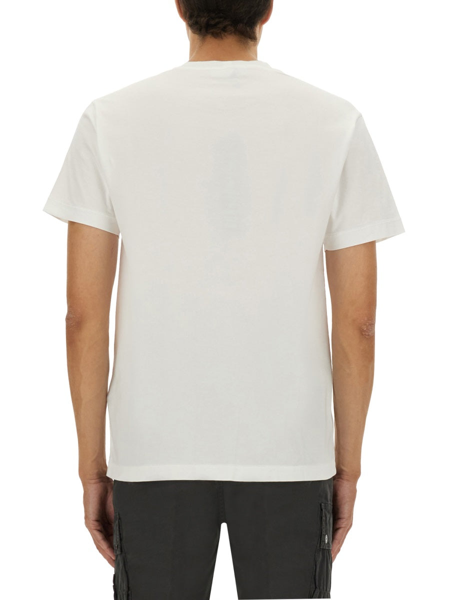 Stone Stone Island Slim Fit T Shirt - Image 4