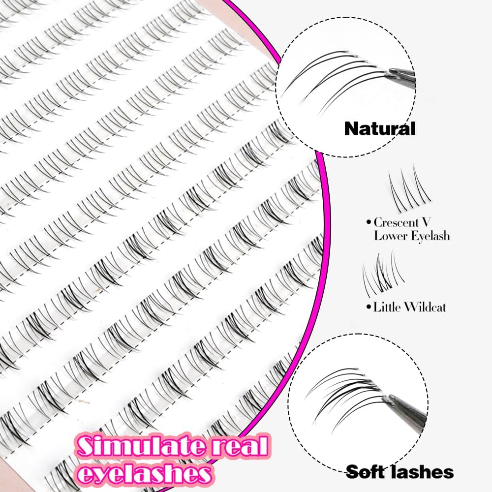 NO1 False Eyelash Parts, Large Capacity, Natural, Everyday Makeup, Stage Use
