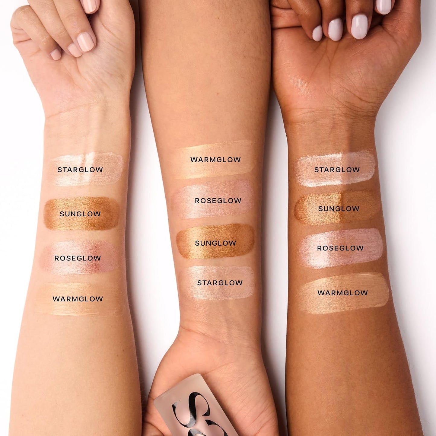 Saie Glowy Super Gel - Prebase de Maquillaje Hidratante y Suero Iluminador Enriquecido con Vitamina C y Aceite de Escualano - Iluminador Líquido para Todo el Rostro para una Piel de Vidrio Instantánea