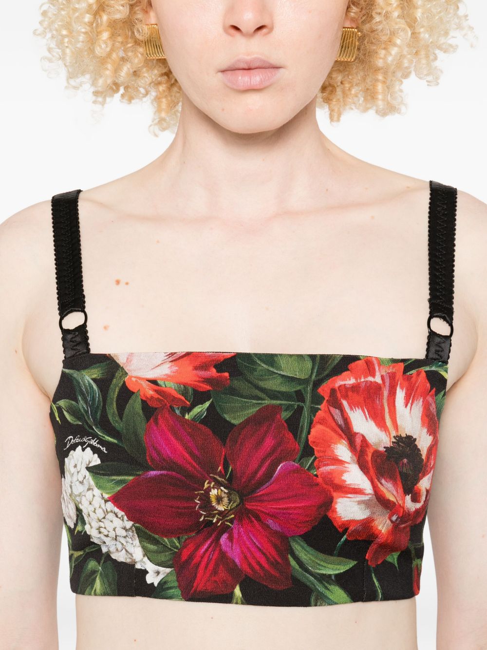 Dolce  Gabbana ドルチェとガッバーナの花のプリントドレス - Image 4