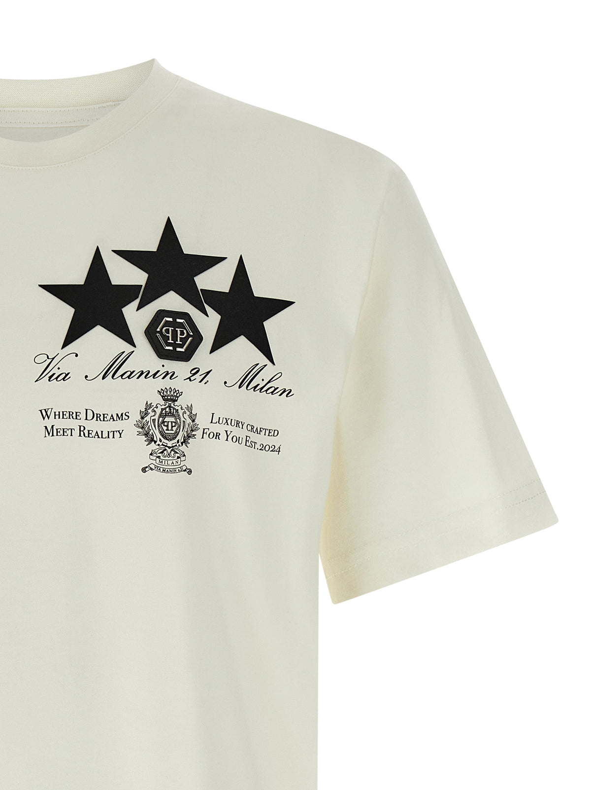 Philipp Philipp Plein Print Patch Tシャツ - Image 4