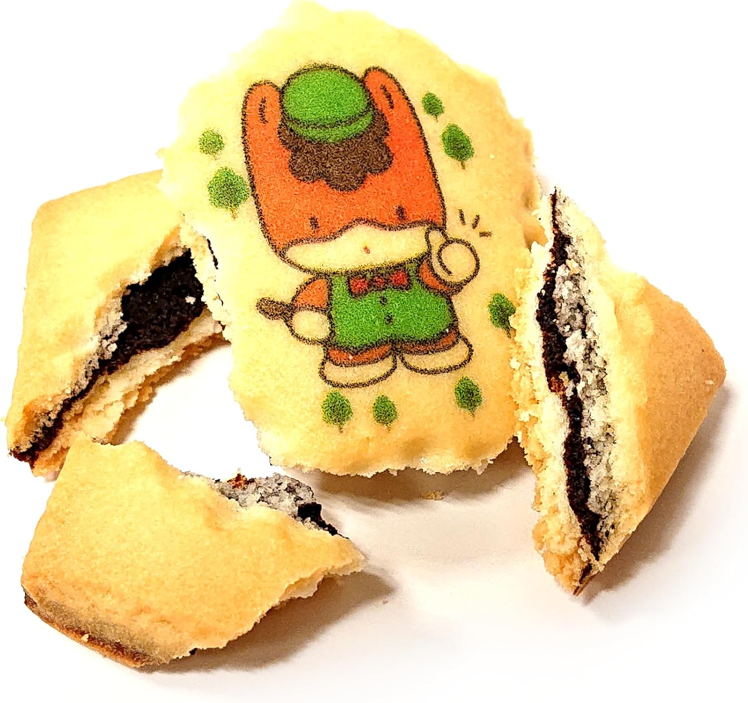 Gunma-chan Chocolate Sandwich Cookies, 8 Pieces (2 Boxes)