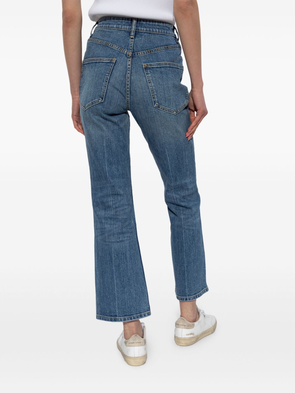 Tory Tory Burch Cropped Denim Jeans - Image 4