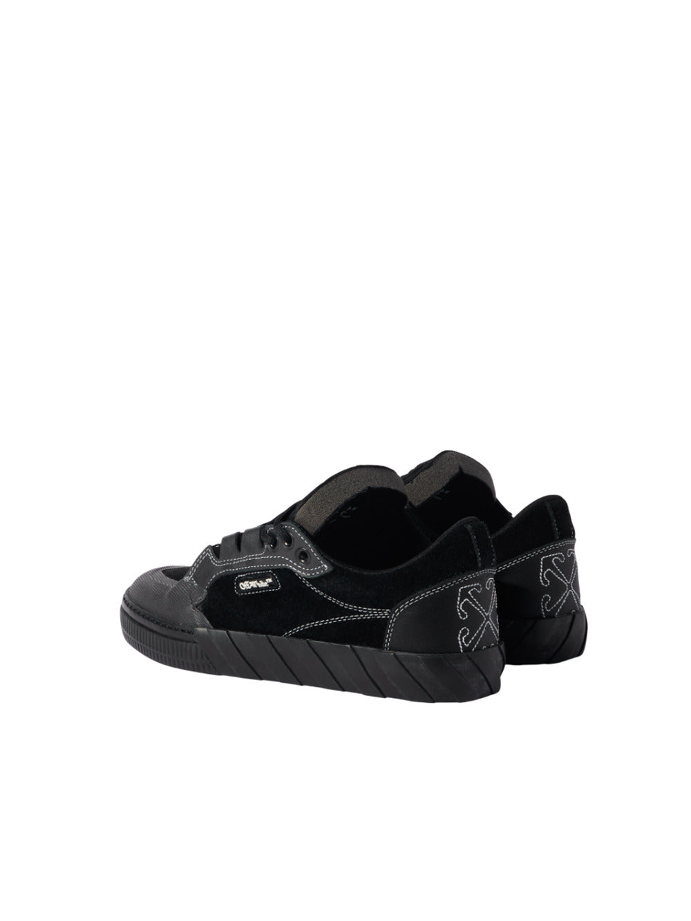 Off Off White Black 779 Vulcanized Leather Sneakers - Image 4